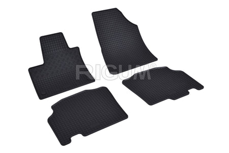 Alfombrillas de coche Renault Kangoo III, fabricación 06.2021 - presente, carrocería furgoneta doble cabina, batalla l2, 5 plazas | 905564