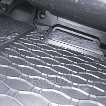 Alfombrillas de coche Toyota Proace Max, fabricación 2024 - presente, carrocería furgoneta con compartimento bajo el asiento | 905861