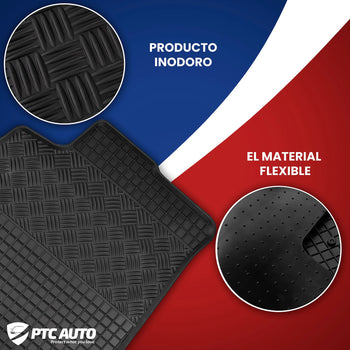 Alfombrillas de coche Toyota Proace Verso, fabricación 01.2016 - presente, carrocería furgoneta, 2 plazas #8