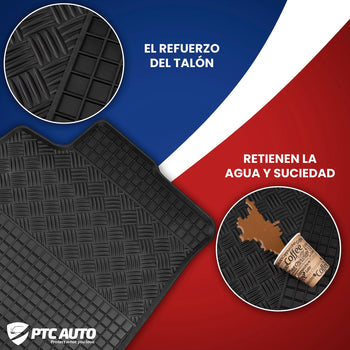 Alfombrillas de coche Toyota Proace Verso, fabricación 01.2016 - presente, carrocería furgoneta, 2 plazas #8