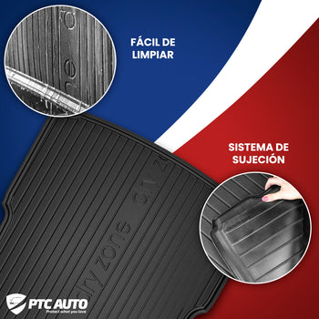Bandeja maletero Mitsubishi Lancer IX, carrocería hatchback, fabricación 10.2008 - 08.2017, maletero con suelo de carga elevado, rueda de repuesto tipo galleta, con subwoofer | DZ406216