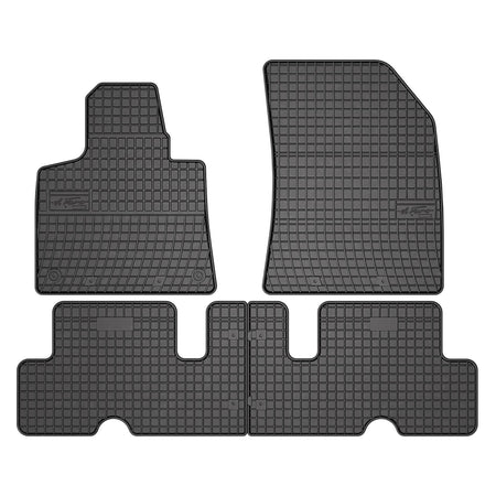 Alfombrillas de coche Citroen C4 Grand Picasso II, fabricación 09.2013 - 06.2022, carrocería furgoneta la primera fila y la segunda fila | ET0648