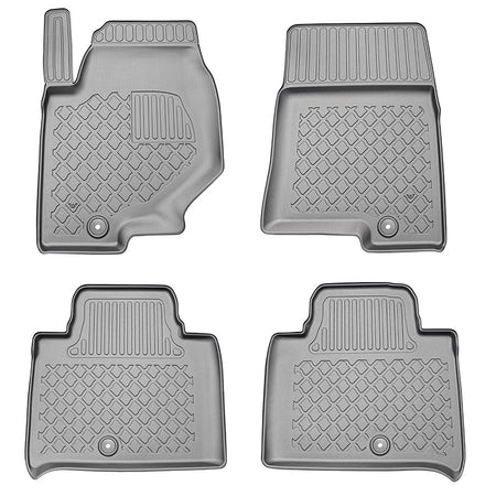 Alfombrillas tipo bandeja KGM Rexton Y400, fabricación 11.2017 - presente, carrocería suv sin tercera fila | 603731