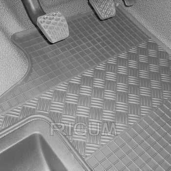 Alfombrillas de coche Mercedes Vito W447, fabricación 10.2014 - presente, carrocería furgoneta, 2 -3 plazas #2