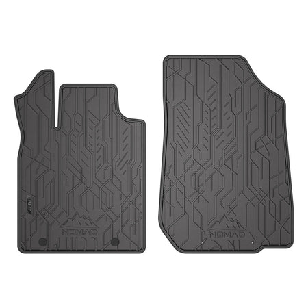 Alfombrillas de goma delanteras Dacia Duster I, fabricación 2010 - 12.2017, carrocería suv (2 uds.) | ND0331