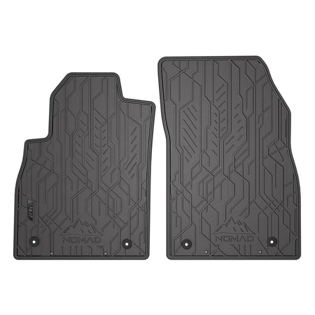 Alfombrillas de goma delanteras Chevrolet Cruze, fabricación 08.2011 - 2016, carrocería hatchback (2 uds.) | ND0691