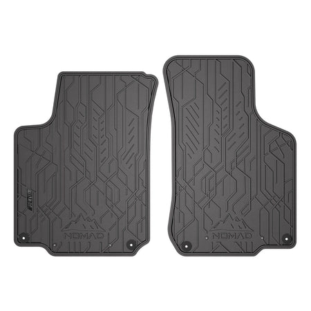 Alfombrillas de goma delanteras Skoda Octavia I, fabricación 1998 - 2004, carrocería camioneta (2 uds.) | ND0012