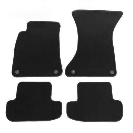 Alfombrillas de moqueta (negro) Seat Alhambra I, fabricación 1995 - 08.2010, carrocería furgoneta 7 plazas | MX0005