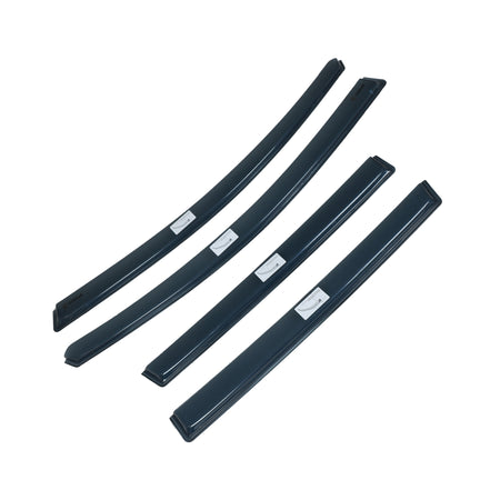 Deflectores de aire (para ventanas delanteras + traseras) Renault Megane III, fabricación 06.2009 - 08.2016, carrocería camioneta, 4 piezas | PVF1936X1937