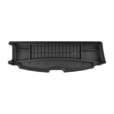 Bandeja maletero Mazda Premacy II, carrocería furgoneta, fabricación 2005 - 2010, 7 plazas, tercera fila levantada, rueda de repuesto tipo