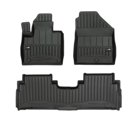 Alfombrillas tipo bandeja Kia Sorento III, fabricación 02.2015 - 07.2020, carrocería suv #1