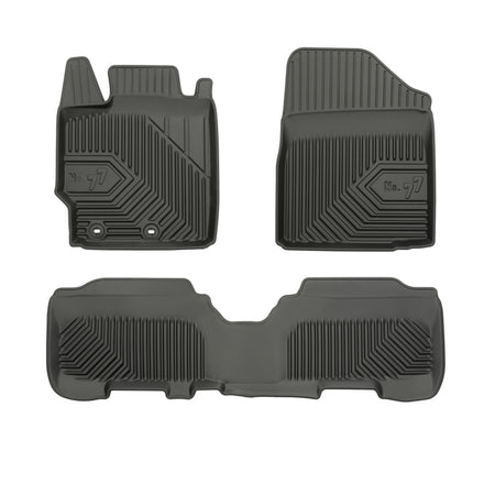 Alfombrillas tipo bandeja Toyota Yaris II, fabricación 10.2005 - 2011, carrocería hatchback #1