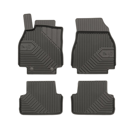 Alfombrillas tipo bandeja Renault Megane II, fabricación 10.2002 - 10.2008, carrocería hatchback #1