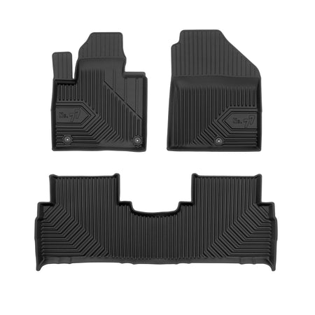 Alfombrillas tipo bandeja Kia Sorento III, fabricación 02.2015 - 07.2020, carrocería suv #1