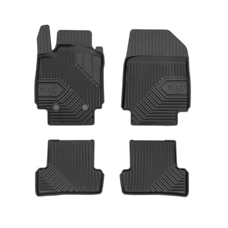 Alfombrillas tipo bandeja Renault Clio III, fabricación 09.2005 - 09.2012, carrocería hatchback #1