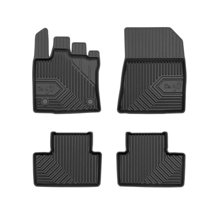 Alfombrillas tipo bandeja Renault Captur II, fabricación 01.2020 - presente, carrocería suv #1