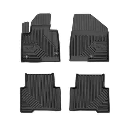 Alfombrillas tipo bandeja Hyundai Santa Fe III, fabricación 09.2012 - 07.2018, carrocería suv #1