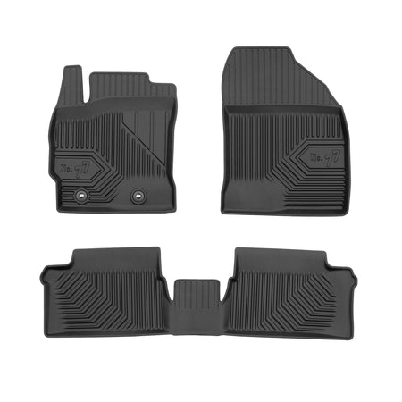 Alfombrillas tipo bandeja Toyota Auris II Hybrid, fabricación 07.2013 - 12.2018, carrocería hatchback #1