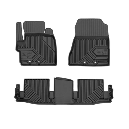 Alfombrillas tipo bandeja Toyota IQ, fabricación 2008 - 2016, carrocería hatchback #1