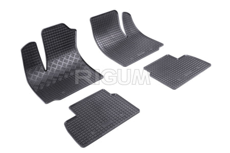 Alfombrillas de coche Fiat Doblo I, fabricación 2001 - 2010, carrocería furgoneta, 5 plazas #1