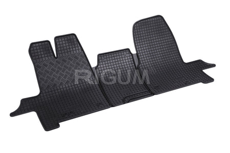 Alfombrillas de coche Ford Transit Custom, fabricación 01.2013 - presente, carrocería furgoneta, 3 plazas #3