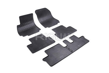 Alfombrillas de coche Chevrolet Orlando, fabricación 2011 - 2014, carrocería furgoneta, 7 plazas #1