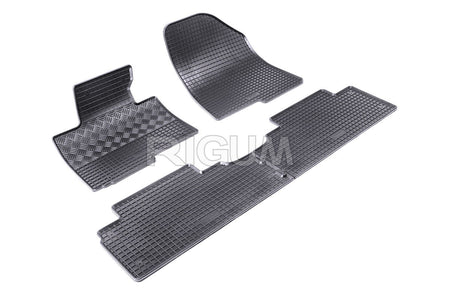 Alfombrillas de coche Kia Carens III, fabricación 04.2013 - 08.2019, carrocería furgoneta, 5 plazas #1