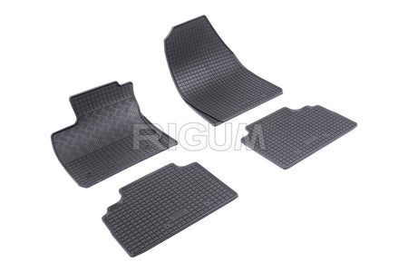 Alfombrillas de coche Ford Courier, fabricación 2014 - presente, carrocería furgoneta, 5 plazas #1