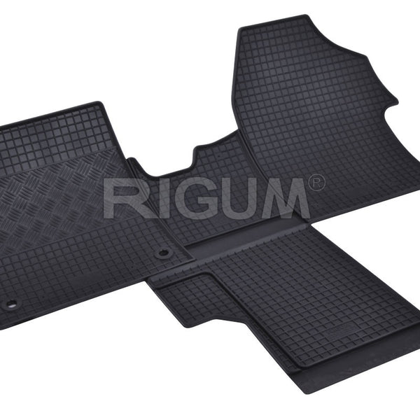 Alfombrillas de coche Toyota Proace II, fabricación 01.2016 - presente, carrocería furgoneta, 2 plazas #4 - 1