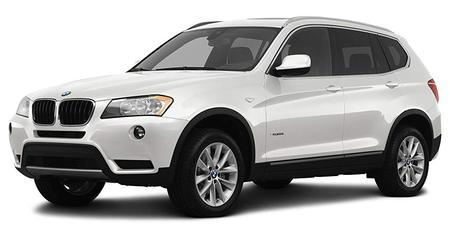 Protección para borde del maletero de acero inoxidable BMW X3 F25 fabricación 11.2010 - 10.2017, carrocería suv