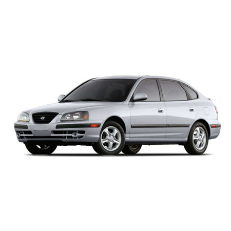 Protección de umbral de puerta de acero inoxidable Hyundai Elantra IV fabricación 2001 - 2007, carrocería hatchback