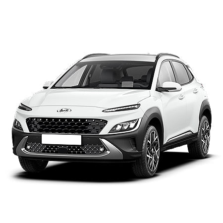 Protección de umbral de puerta de acero inoxidable Hyundai Kona Hybrid fabricación 09.2019 - presente, carrocería suv