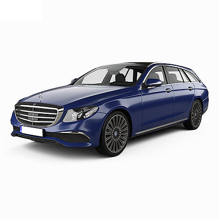 Alfombrillas de moqueta Mercedes MB W213 fabricación 11.2016 - 07.2023, carrocería camioneta