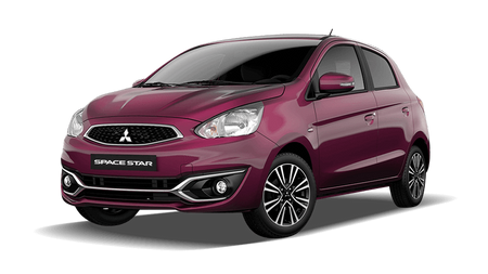 Redes para maletero Mitsubishi Space Star Facelift fabricación 2017 - 11.2019, carrocería furgoneta