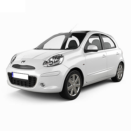 Alfombrillas de moqueta Nissan Micra K13 fabricación 2010 - 05.2013, carrocería hatchback