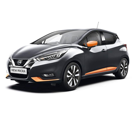 Alfombrillas de moqueta Nissan Micra K14 fabricación 03.2017 - presente, carrocería hatchback