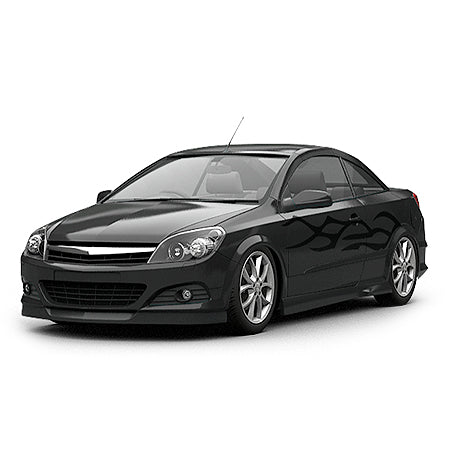 Deflectores de aire Opel Astra H fabricación 2004 - 12.2014, carrocería cupé