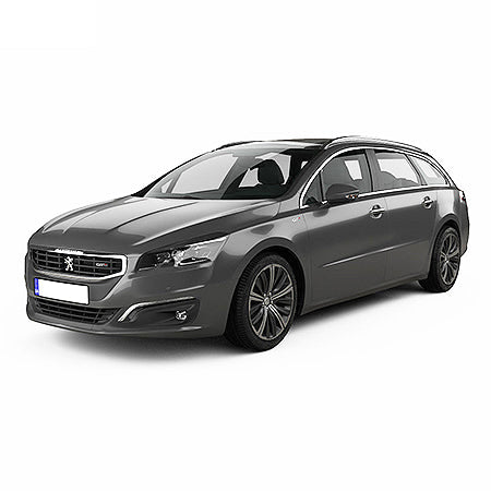 Protección de umbral de puerta de acero inoxidable Peugeot 508 II fabricación 11.2018 - presente, carrocería camioneta