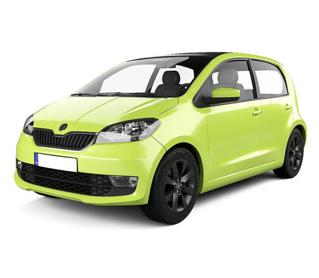 Alfombrillas de moqueta Skoda Citigo fabricación 10.2011 - 2019, carrocería hatchback