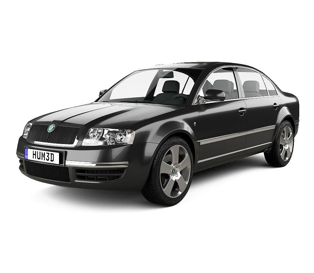 Alfombrillas de moqueta Skoda Superb I fabricación 03.2002 - 06.2008, carrocería sedán