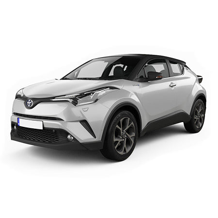 Alfombrillas de coche Toyota C-HR Hybrid fabricación 01.2017 - 12.2023, carrocería suv