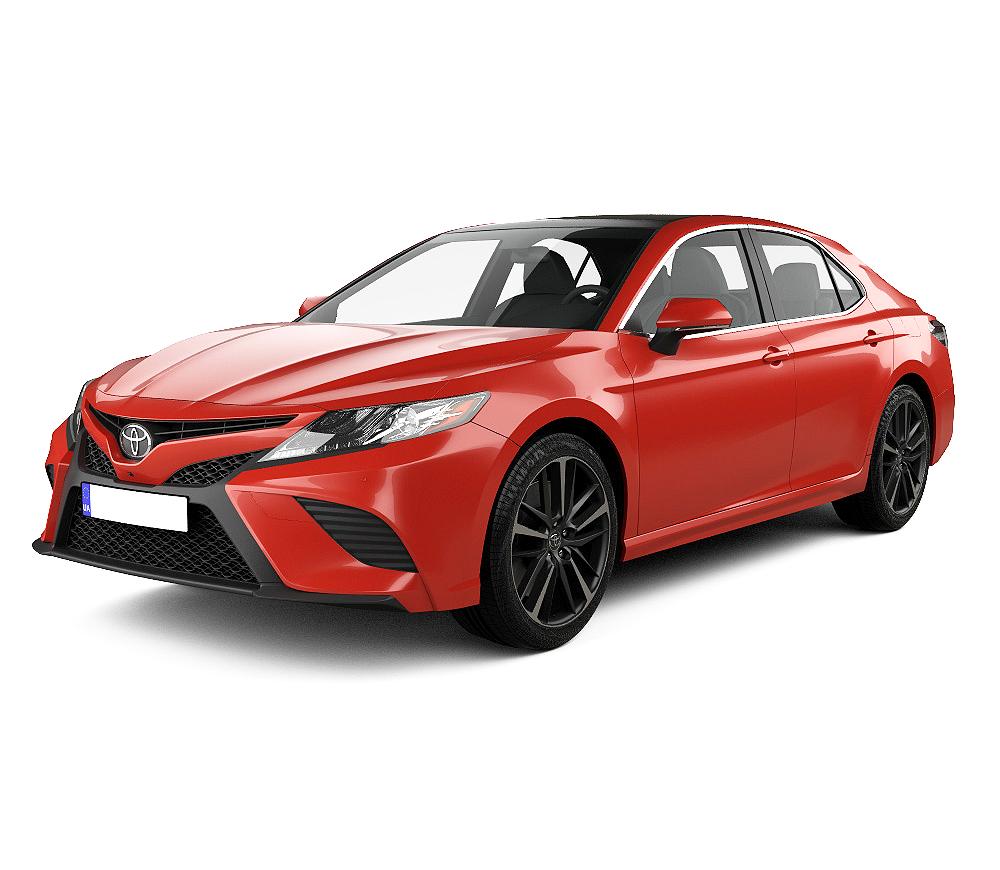 Alfombrillas de moqueta Toyota Camry fabricación 04.2019 - 2024, carrocería sedán