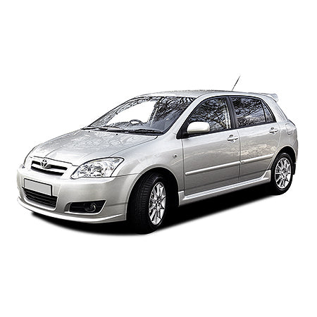 Alfombrillas de coche Toyota Corolla IX fabricación 02.2002 - 02.2007, carrocería hatchback