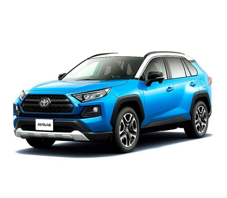 Protección de umbral de puerta de acero inoxidable Toyota RAV4 V fabricación 01.2019 - presente, carrocería suv