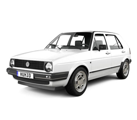 Deflectores de aire Volkswagen Golf 2 fabricación 1983 - 1991, carrocería hatchback