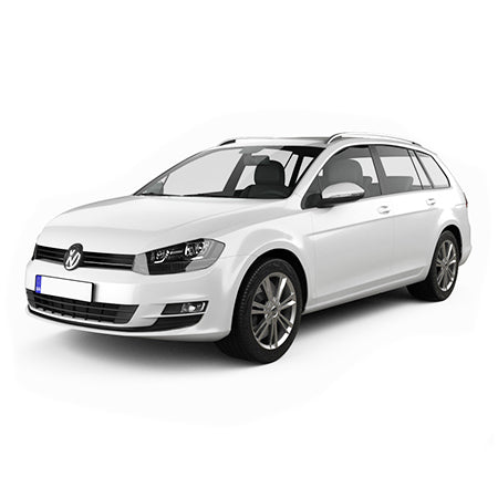 Deflectores de aire Volkswagen Golf 7 fabricación 09.2013 - 06.2020, carrocería camioneta