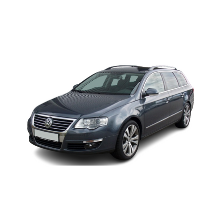 Protección de umbral de puerta de acero inoxidable Volkswagen Passat B6 fabricación 2005 - 09.2010, carrocería camioneta