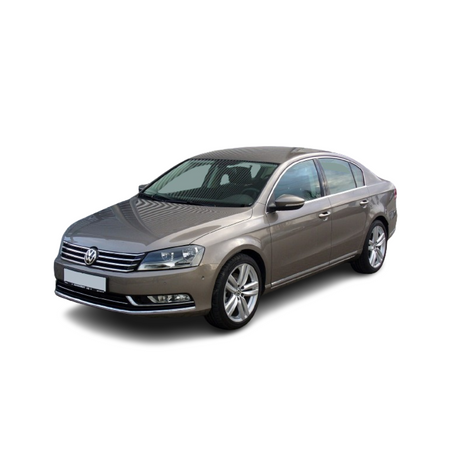 Protección de umbral de puerta de acero inoxidable Volkswagen Passat B7 fabricación 09.2010 - 11.2014, carrocería sedán