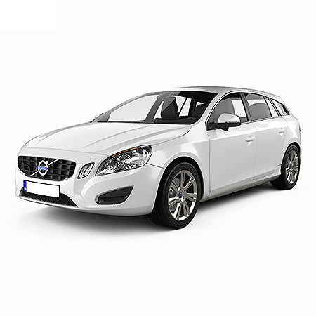 Molduras laterales Volvo V60 I fabricación 10.2010 - 01.2018, carrocería camioneta