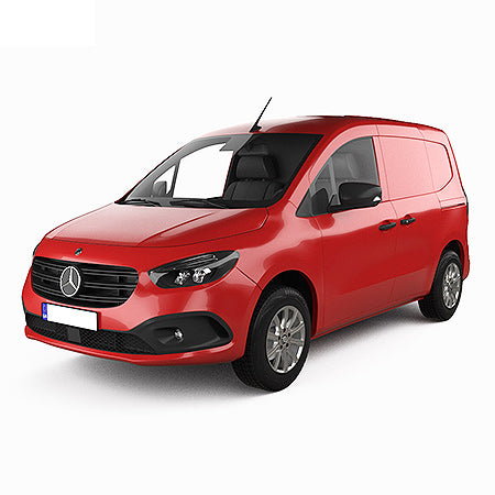Protección de umbral de puerta de acero inoxidable Mercedes Citan W420 Furgon fabricación 10.2021 - presente, carrocería furgoneta